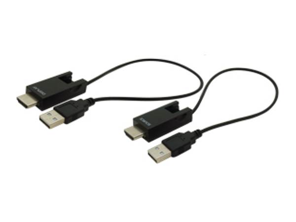 CANARE カナレ DCON-HDE-SET ◆ HDMI TypeA サブコネクタ イコライザー 外部給電ケーブル付き 両端セット CANARE APF**-DCONシリーズ用