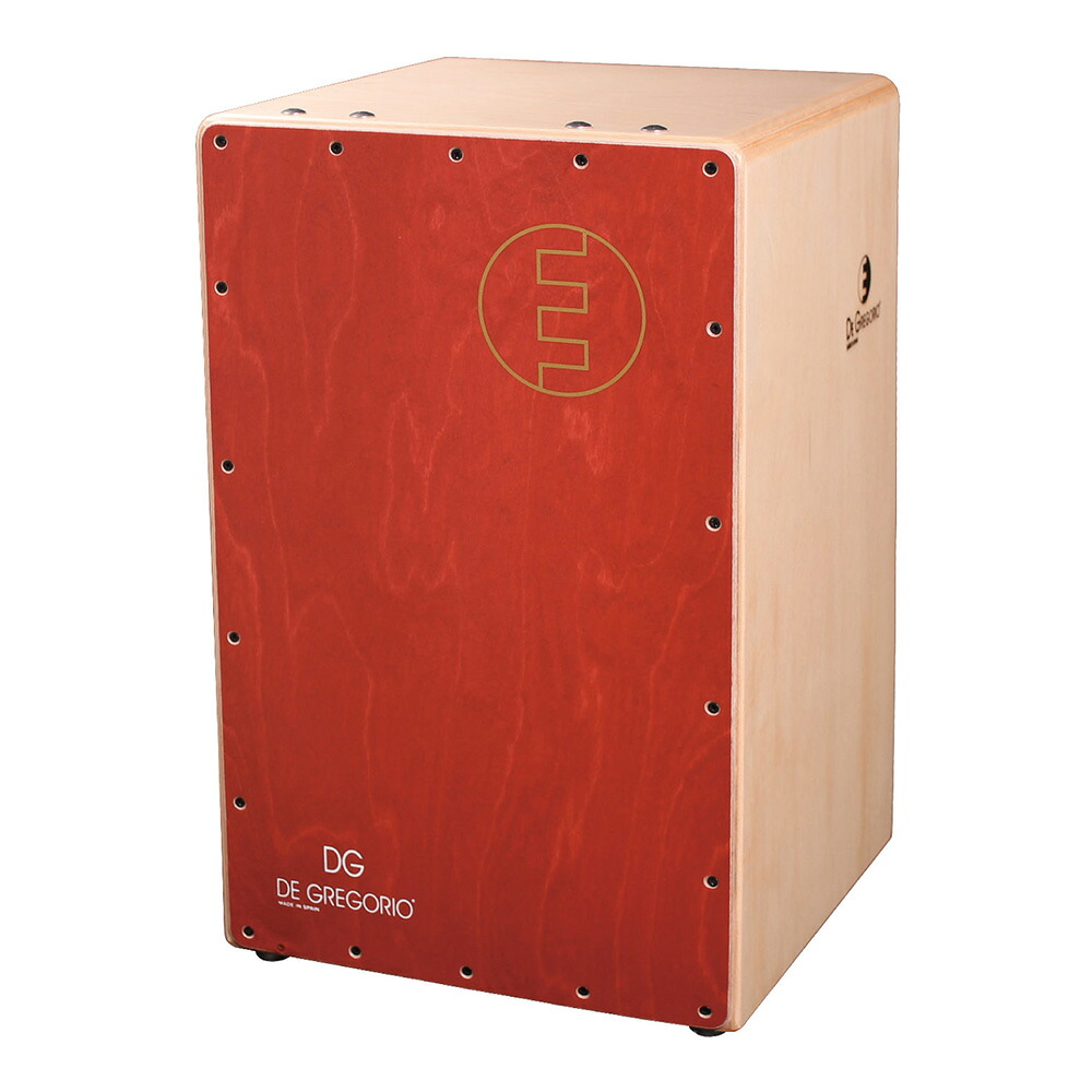 DeGregorio DG Chanela レッド CAJON カホン【Chanela 】 ドラム パーカッション 打楽器 アコースティック｜ワタナベ楽器　ＳＨＯＰ
