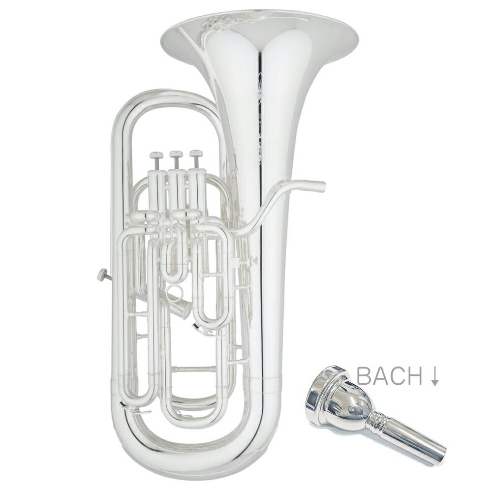 楽天市場】PRESON プレソン ユーフォニアム PR3300SP 銀メッキ 4 楽天市場】PRESON プレソン ユーフォニアム PR3300SP 銀メッキ 4