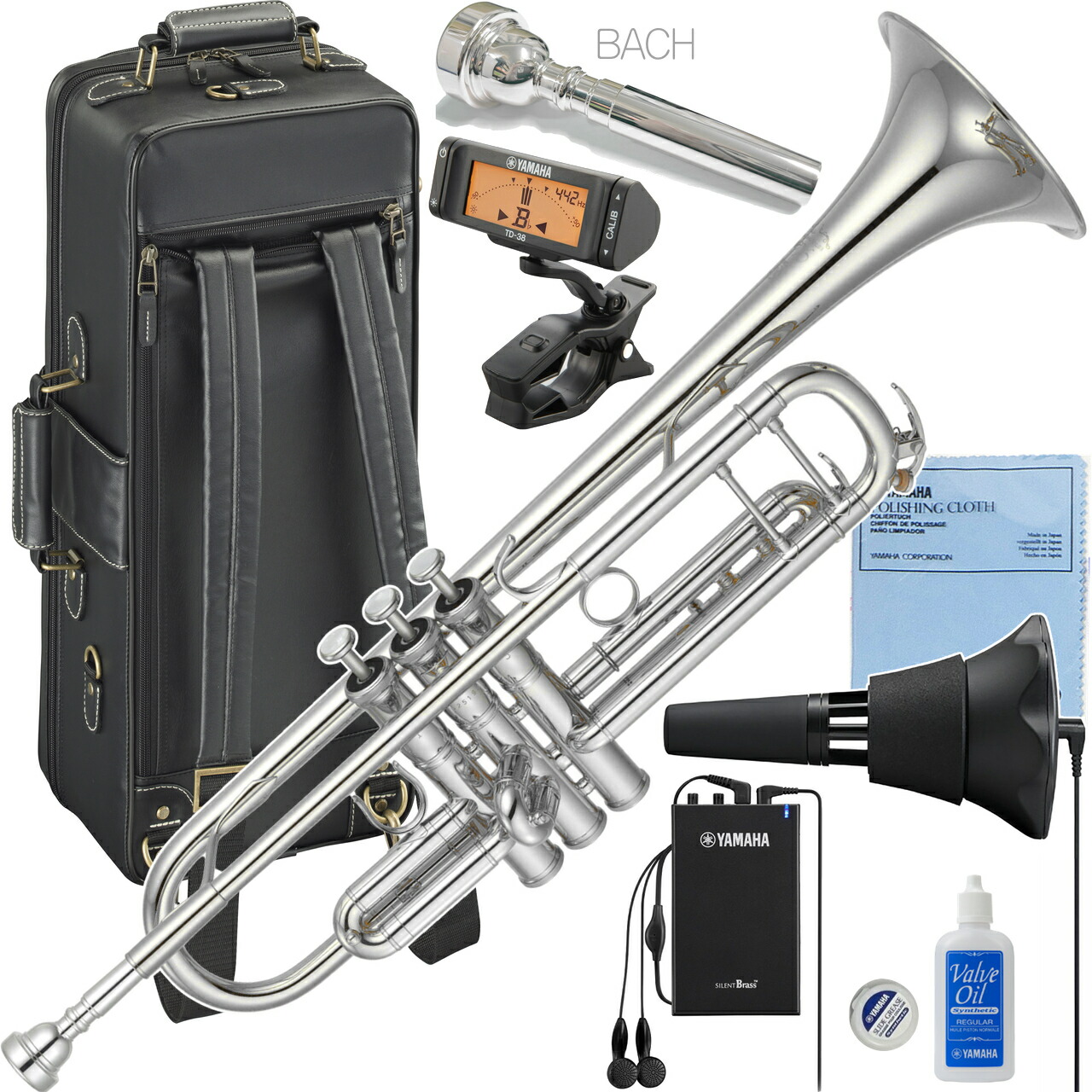 YAMAHA ヤマハ 5年保証対象 YTR-8335GS トランペット ゴールドブラス 銀メッキ B♭ Trumpets custom Xeno SB7J セットE 以下対応不可 北海道 沖縄 離島 代引き|ワタナベ楽器 SHOP