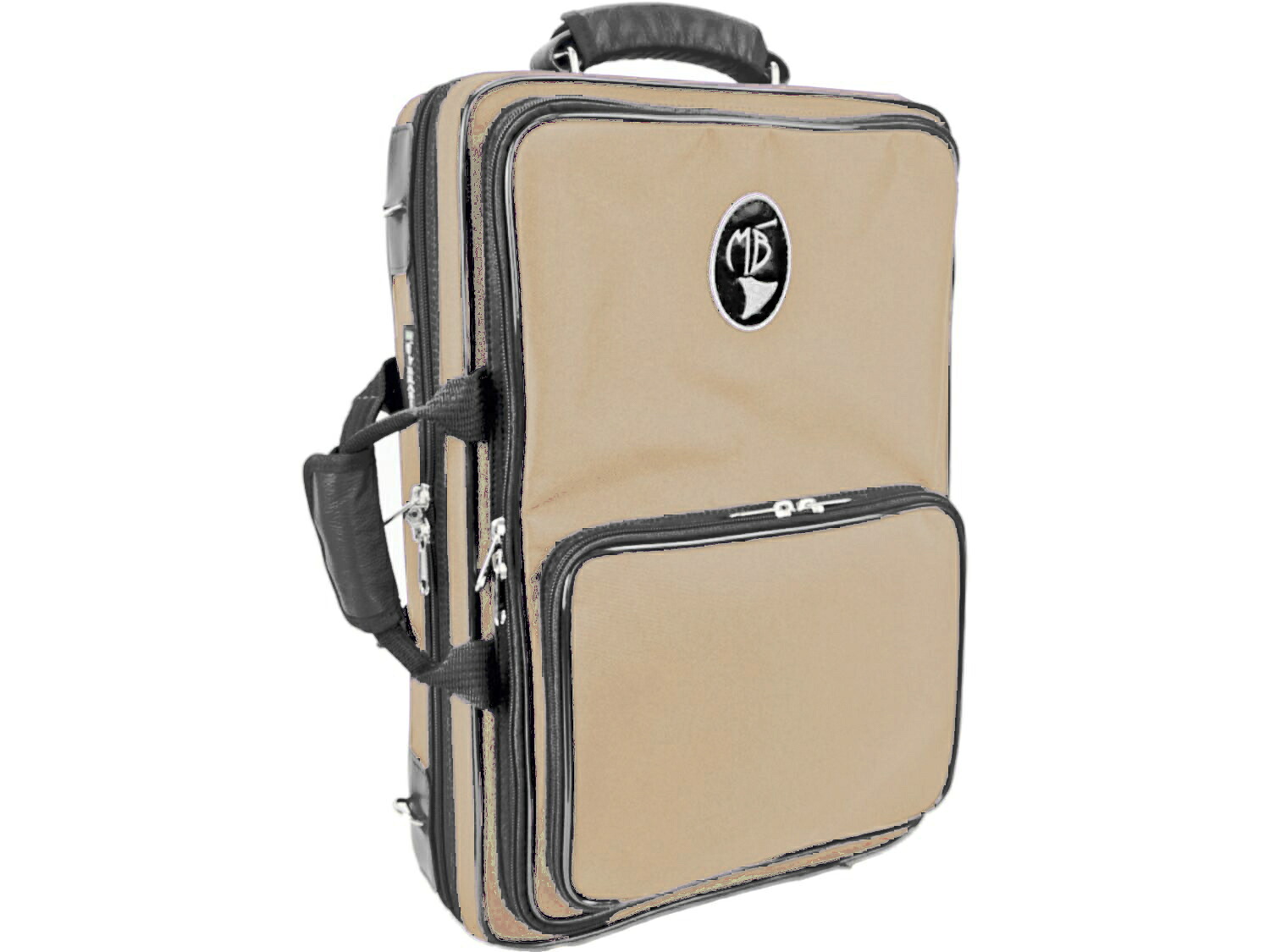 Marcus Bonna マーカスボナ MBOBEHC BG オーボエ イングリッシュホルン ダブルケース ベージュ コンパクト ナイロン リュック セミハード Beige 北海道 沖縄 離島不可