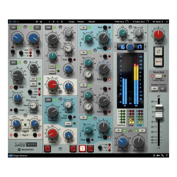 Plugin Alliance プラグインアライアンス Brainworx bx_console AMEK 9099 チャンネルストリップ エフェクト プラグイン 4909 26,195円