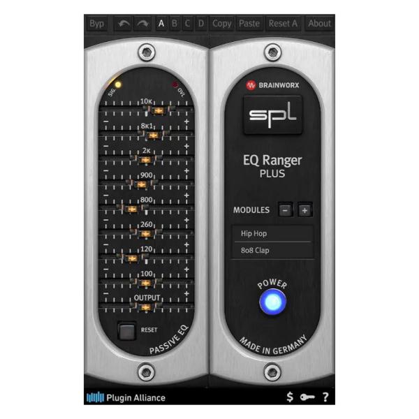 Plugin Alliance プラグインアライアンス SPL EQ Ranger Plus エフェクト プラグイン EQ イコライザー 2182