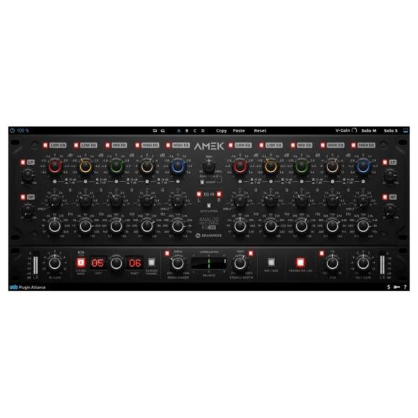 Plugin Alliance プラグインアライアンス AMEK EQ 200 エフェクト プラグイン EQ イコライザー 4909