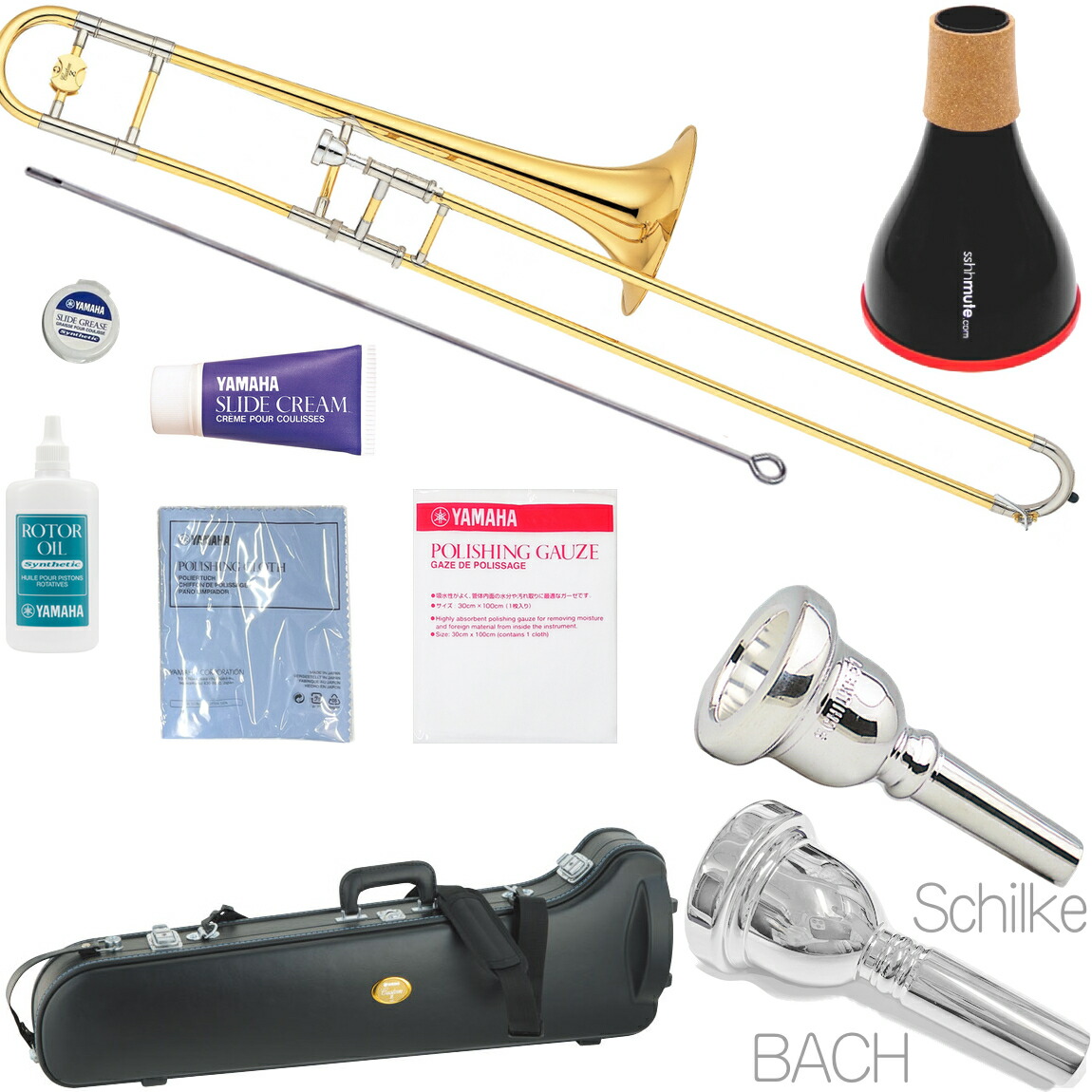 楽天市場】YAMAHA ヤマハ YSL-820GII テナーバストロンボーン 太