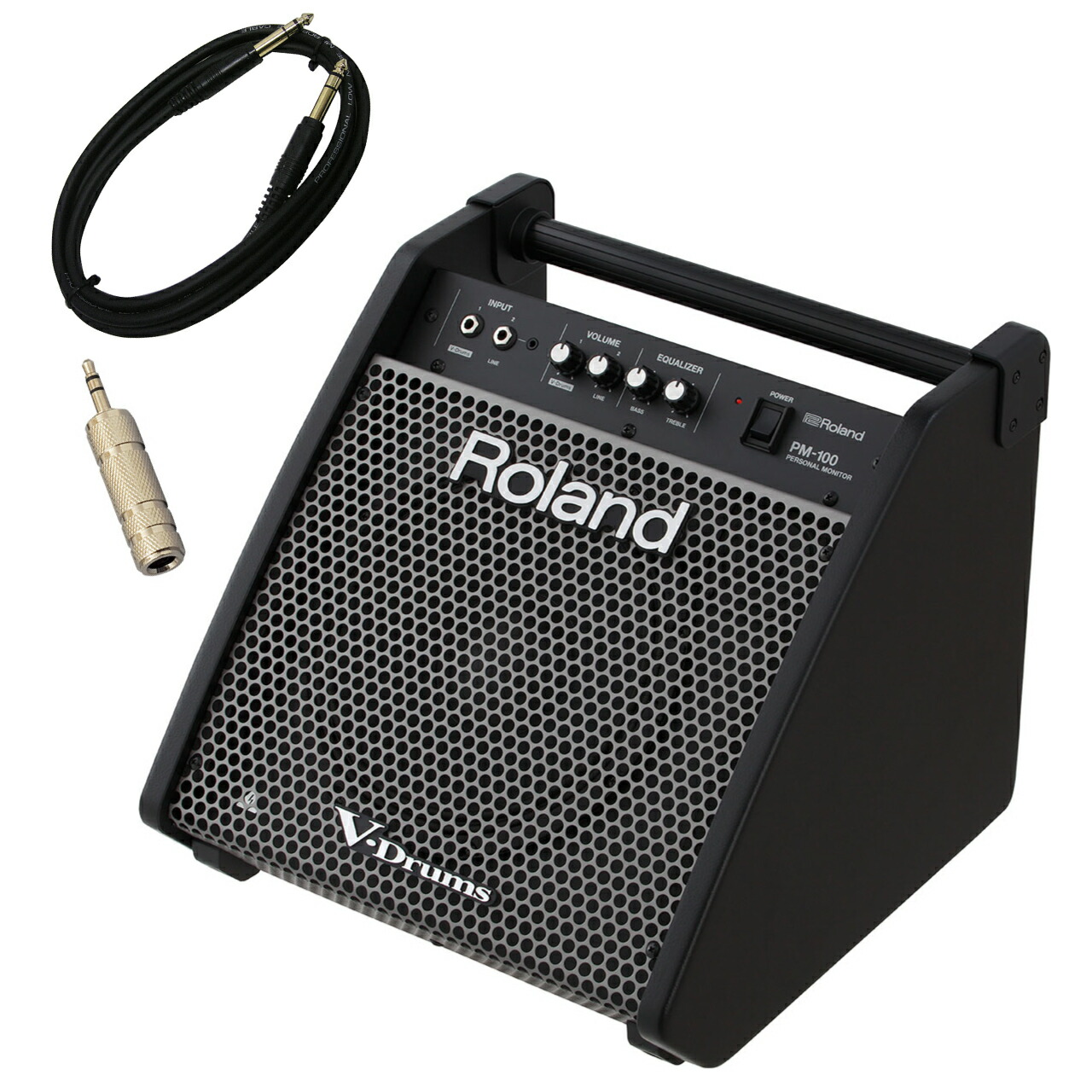 楽天市場】ROLAND（ローランド） 電子ドラム用アンプ PM-100 : 迅速