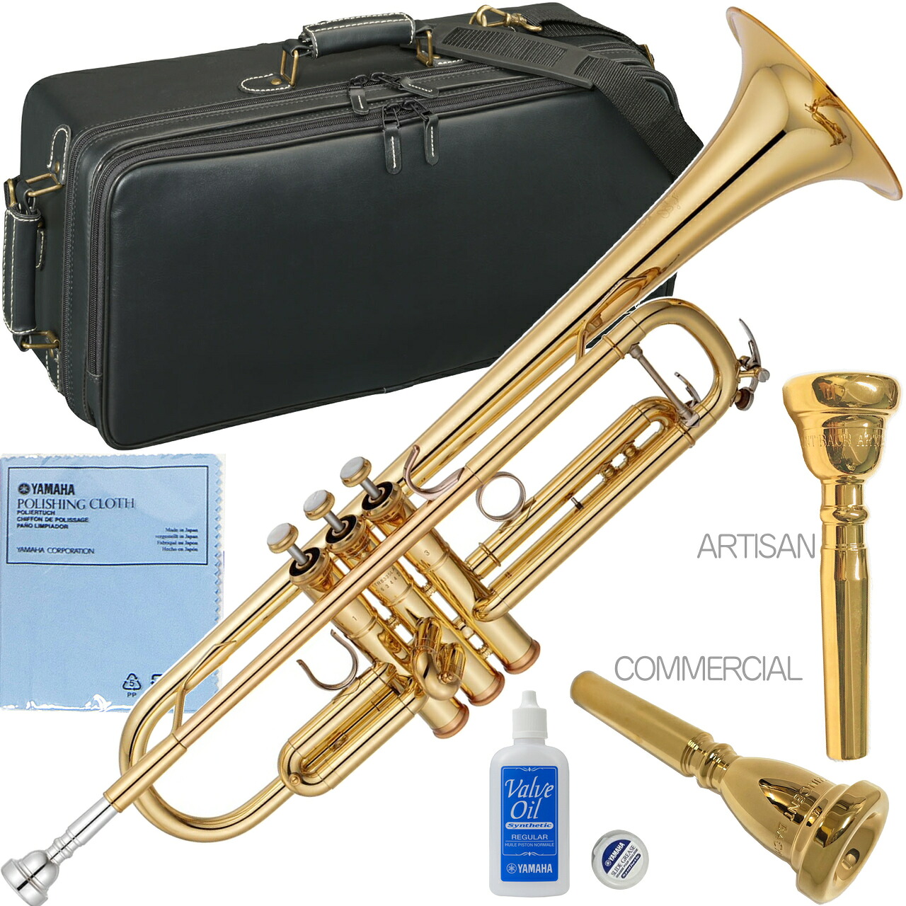 YAMAHA ヤマハ 5年保証対象 YTR-8335LA トランペット ラッカー イエローブラス カスタム B♭ ウェインバージェロン セットH 以下対応不可 北海道 沖縄 離島 代引き|ワタナベ楽器 SHOP