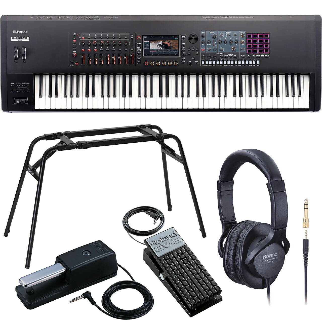 楽天市場】Roland ローランド FANTOM-6 EX Roland 純正オプション品