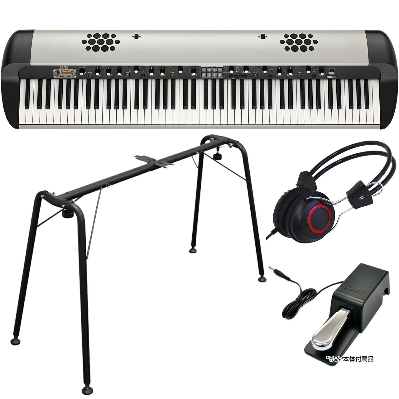 楽天市場】[数量限定 ヘッドホン付属!] KORG Grandstage X 木製