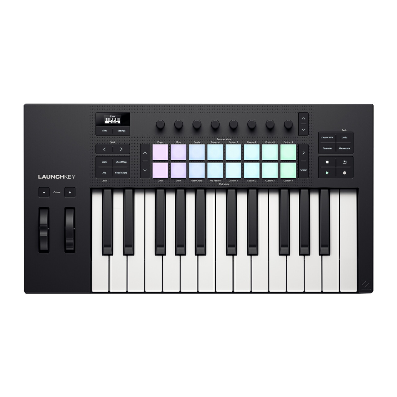 Novation FLKEY37 MIDIキーボード FL Studio FLK37_overhead_SEQUENCER_LR.jpg