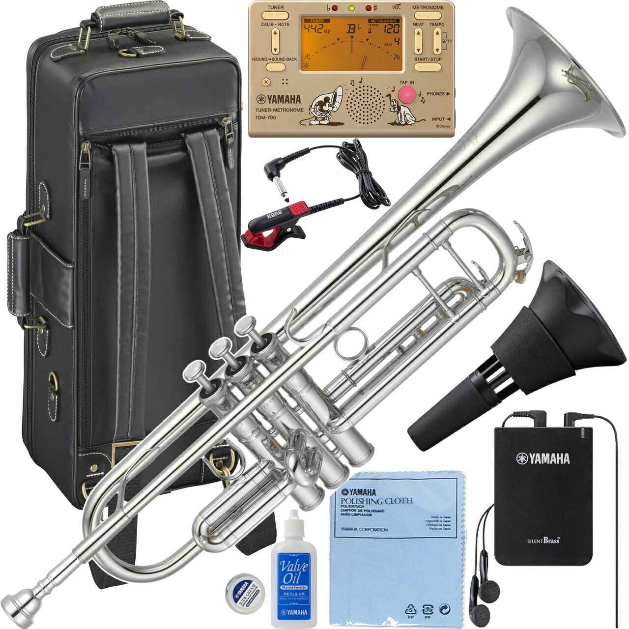 YAMAHA ヤマハ 5年保証対象 YTR-8335GS トランペット ゼノ ゴールドブラス 銀メッキ B♭ Trumpets custom Xeno セットK　以下対応不可 北海道 沖縄 離島 代引き