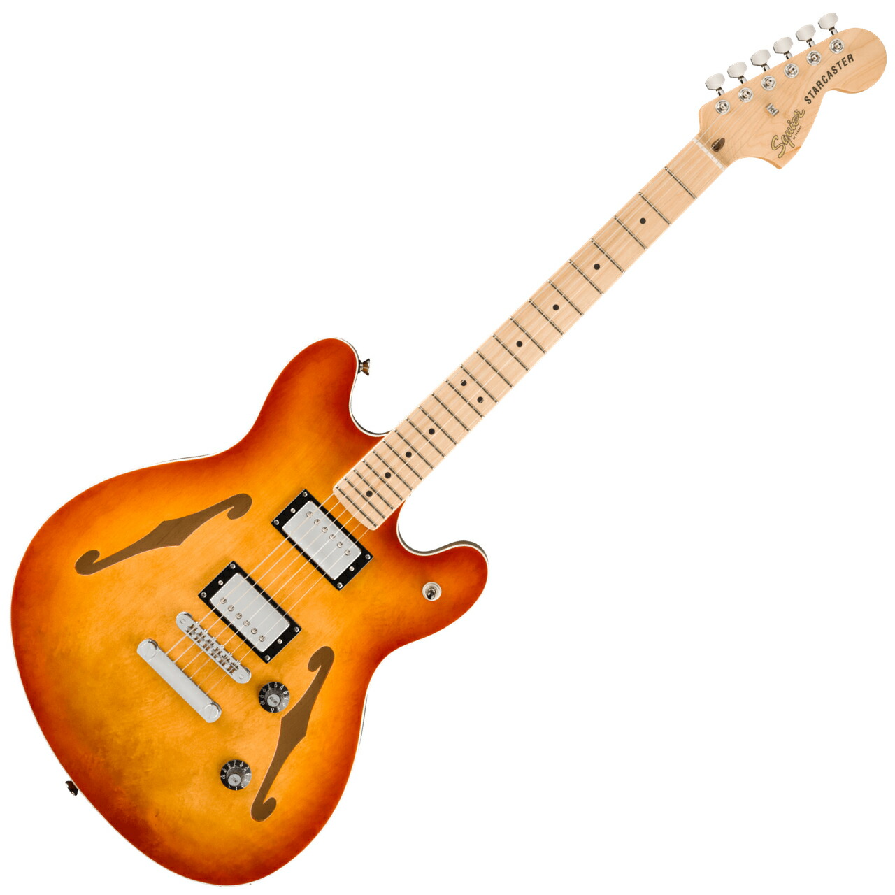 SQUIER Starcaster スクワイヤー スクワイア スターキャスター Amazon | Squier by Fender Classic Vibe Starcaster Maple