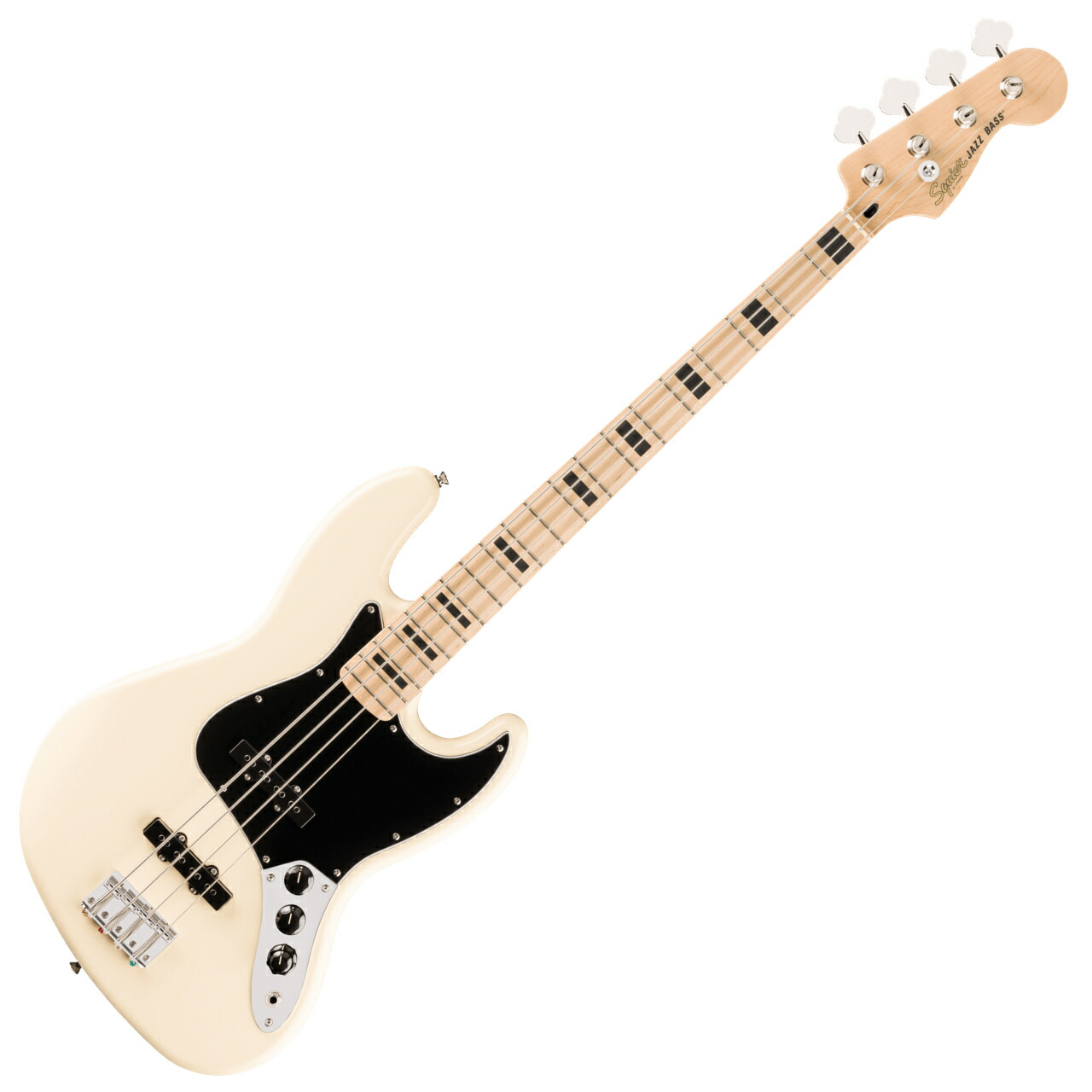 Squier Affinity ジャズベース インドネシア 黒 出音OK 調整済 Squier Affinity ジャズベース インドネシア 黒 出音OK 調整済