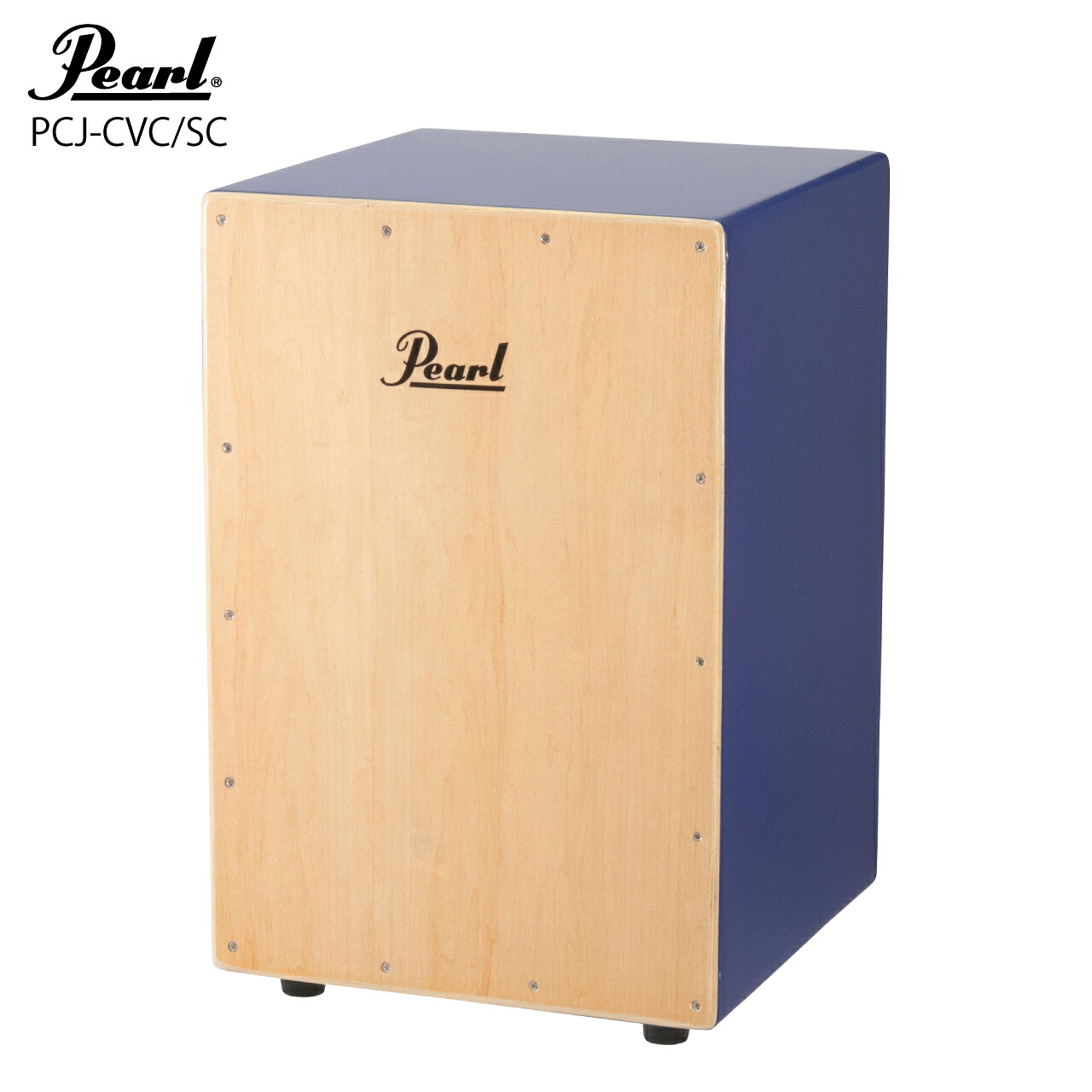 Pearl パール 6～7月頃予定 カホン ケース付き PCJ-CVC/SC #DB ディープシーブルー Standard size カラー【PCJ-CVC/SC #DB】【入荷待ち ご予約受付中 】 初心者 エントリー アコースティック ケース付属 余興