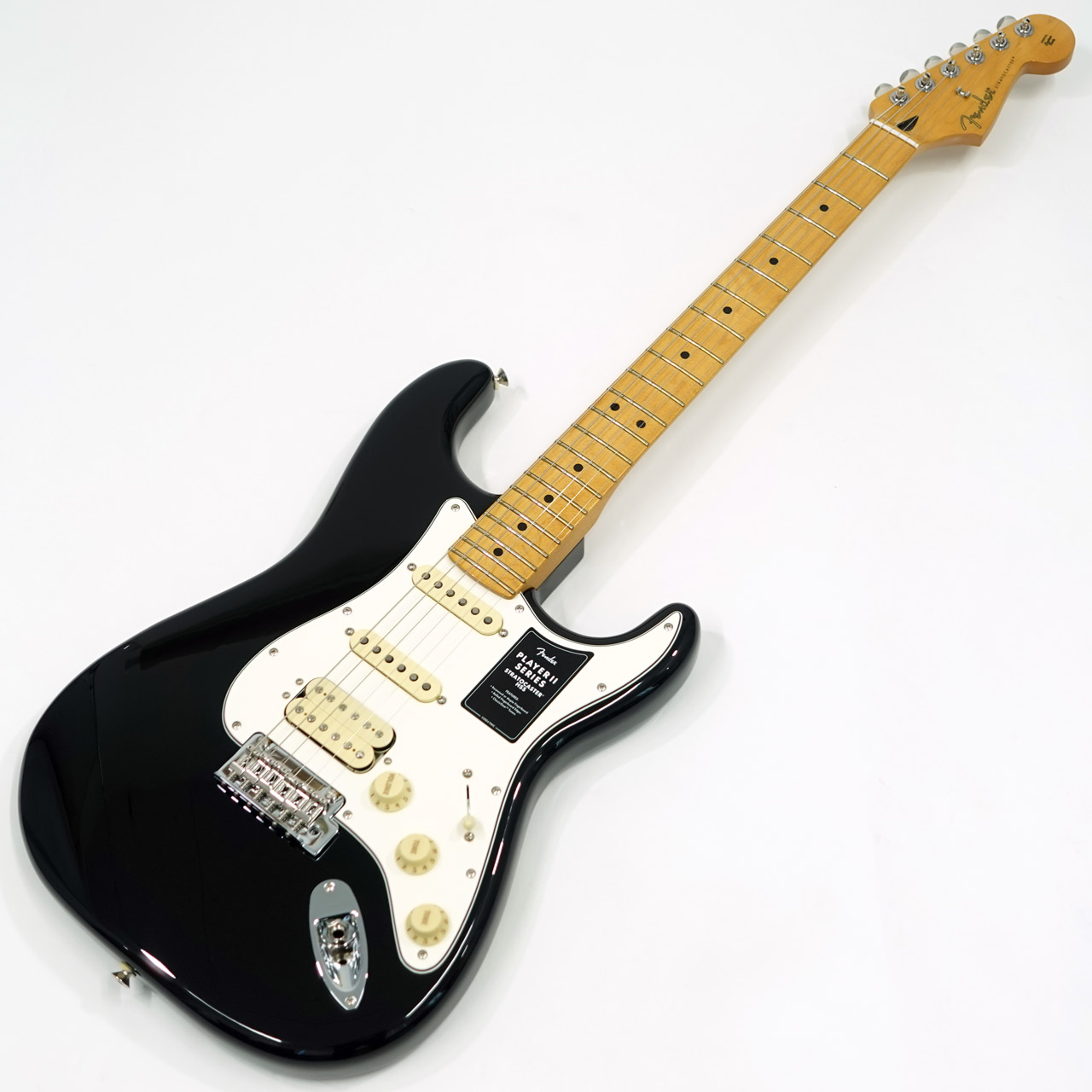 楽天市場】Fender フェンダー Player II Stratocaster HSS MN BLK