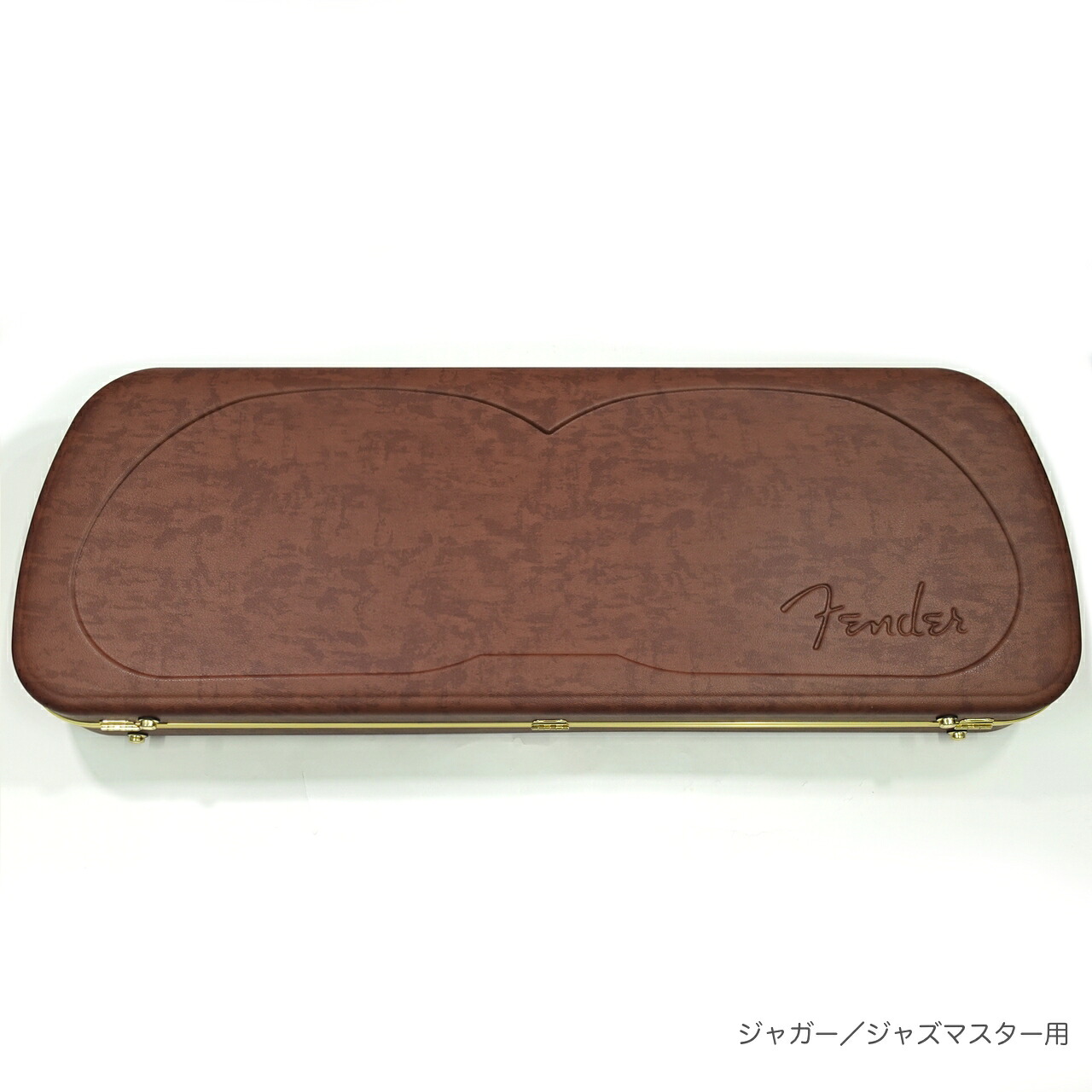 Fender フェンダー Eyeglass Case Jazzmaster / Jaguar エレキギター用 ハードケース ジャズマスター ジャガー メガネケース型【WFC070 】 樹脂ケース 茶色 ブラウン｜ワタナベ楽器　ＳＨＯＰ 24,893円