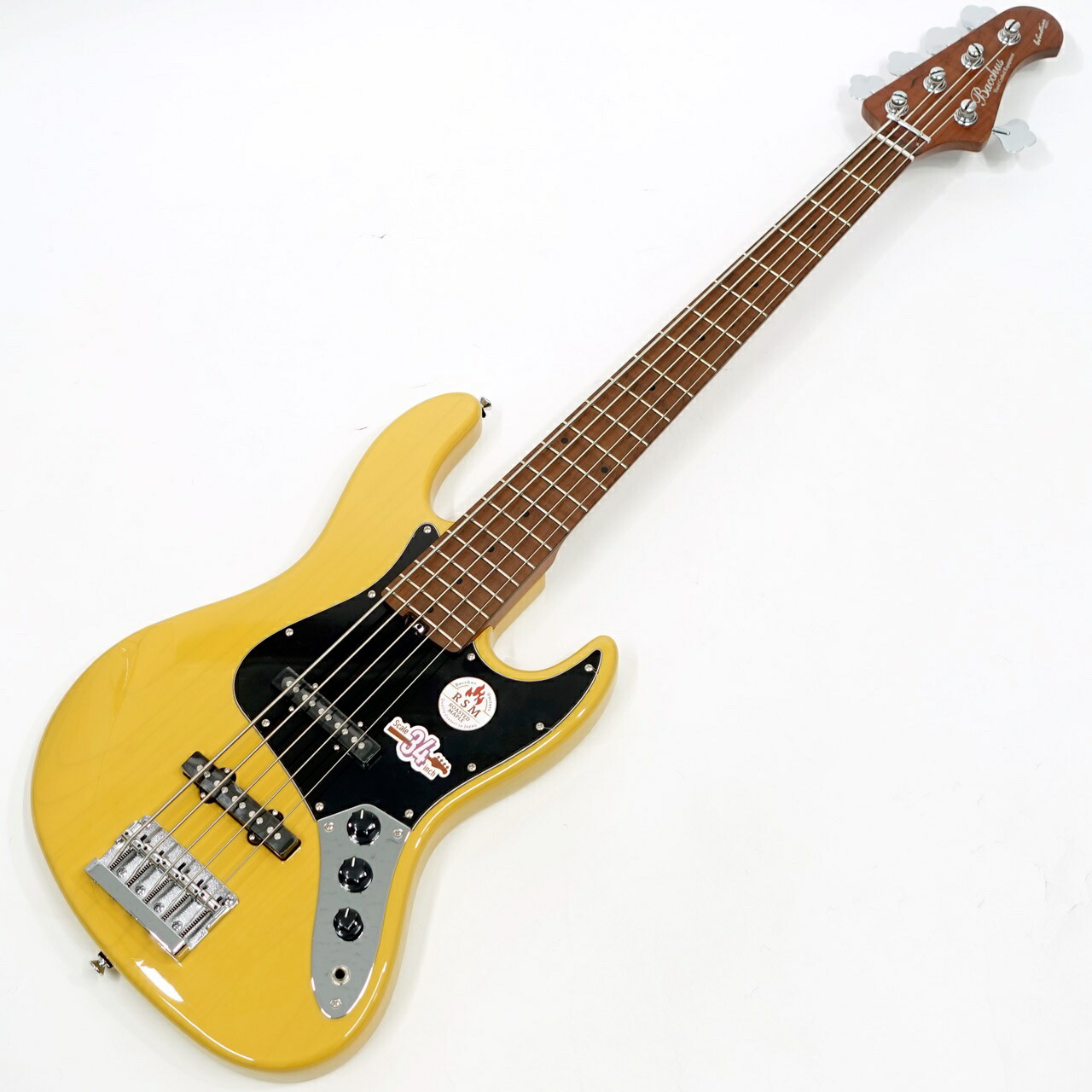 楽天市場】Bacchus バッカス WL5-ASH/RSM SBBD 5弦ベース ウッドライン