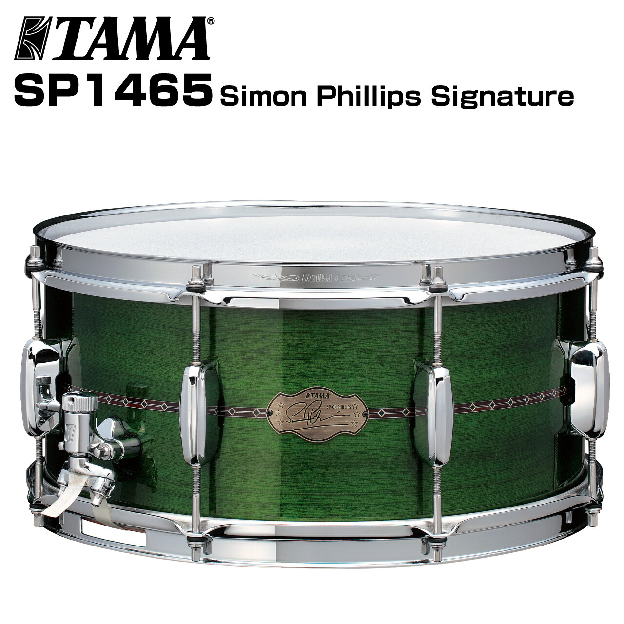 楽天市場】TAMA（タマ）SP1465 Simon Phillips Signature 14”×6.5