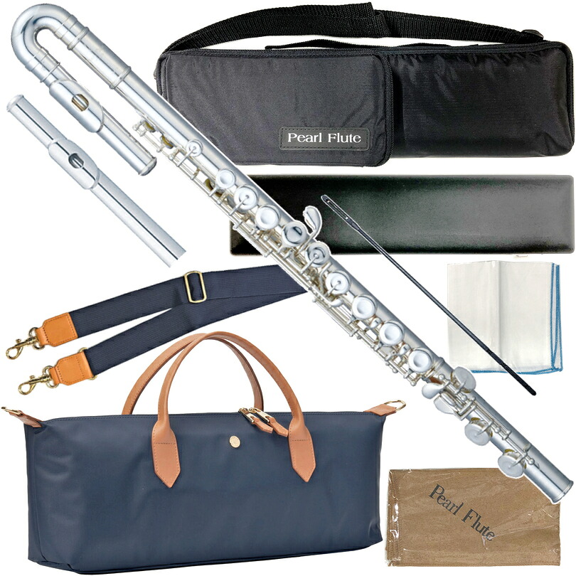 Pearl Flute パールフルート PF-505EUS U字 フルート ストレート頭部管付き Eメカニズム 銀メッキ PF505EUS セットL 以下対応不可 北海道 沖縄 離島|ワタナベ楽器 SHOP