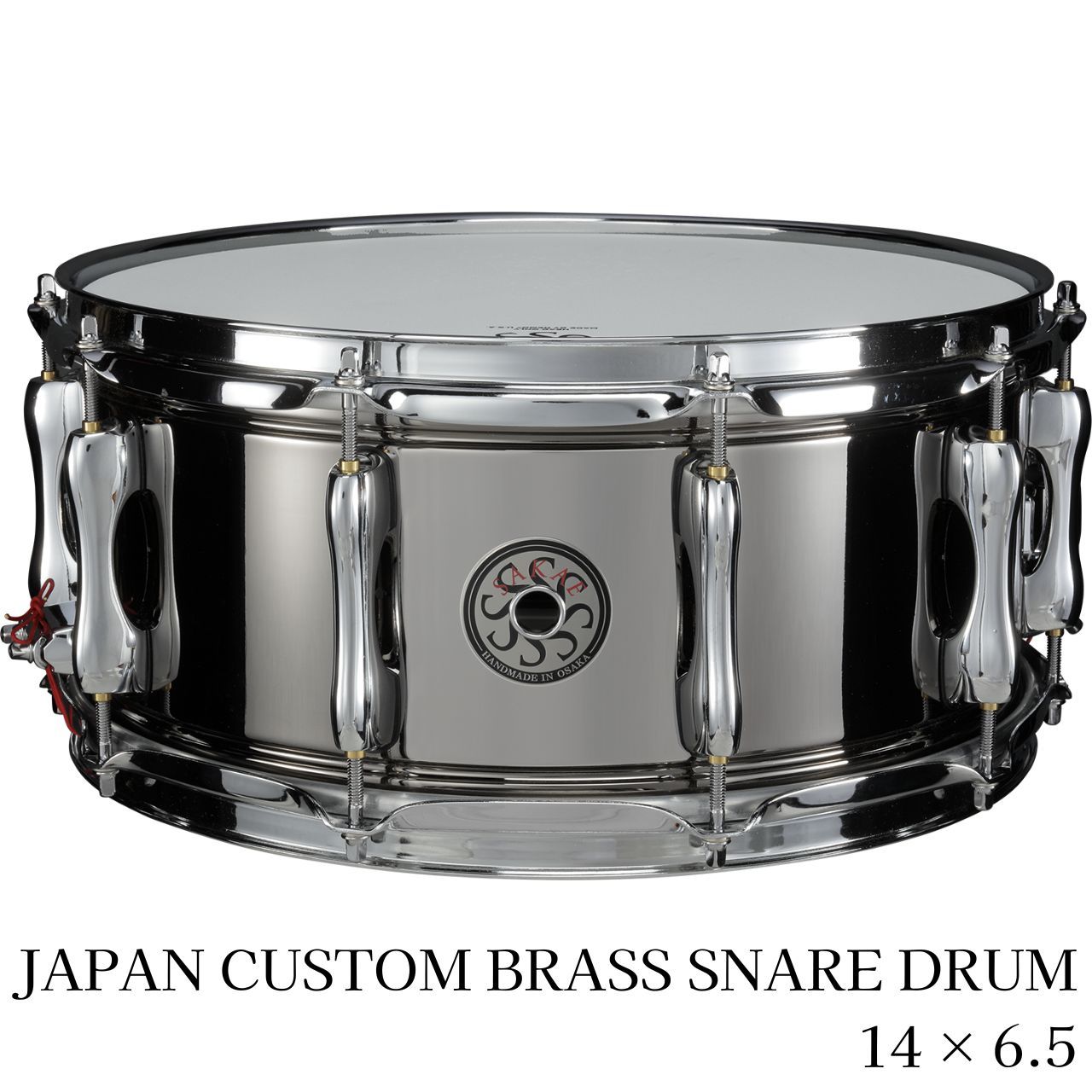 SAKAE OSAKA HERITAGE SDM1465BRJ メタルスネア ブラス ケース付き【SDM1465BRJ】 スネア サカエ ドラム|ワタナベ楽器 SHOP
