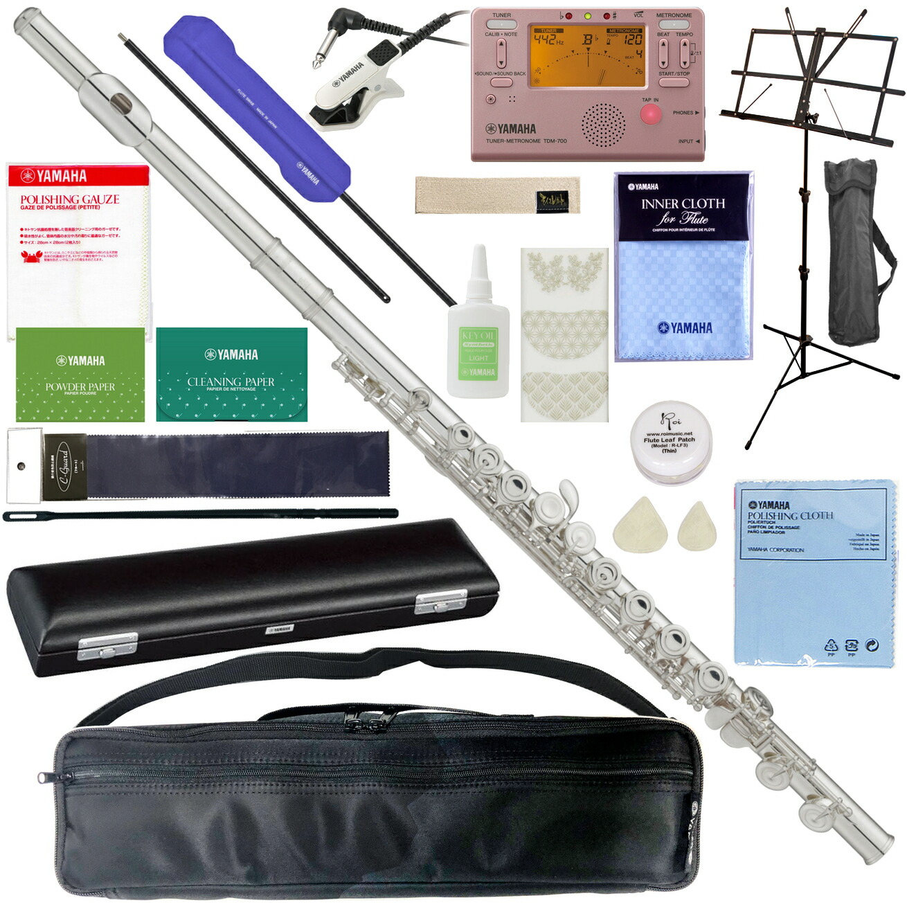 YAMAHA ヤマハ フルート YFL-212 Eメカニズム YAMAHA (ヤマハ)YFL-212 フルート オフセットシルバーメッキ