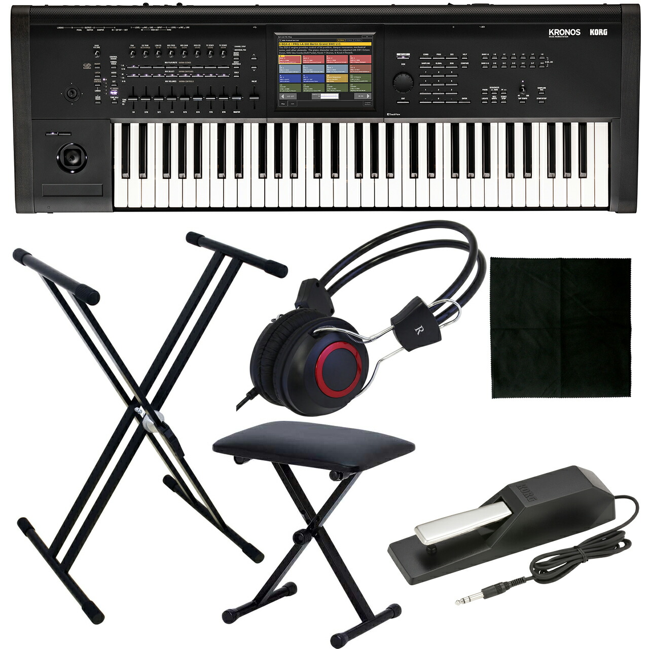 楽天市場】KORG コルグ KRONOS3-88 シンプル演奏セット 88鍵盤