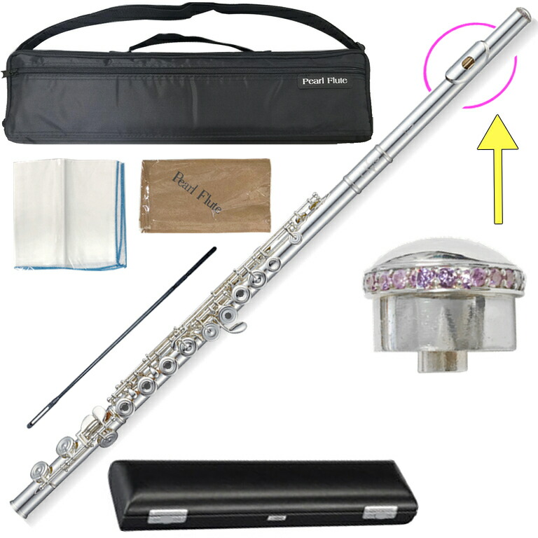 楽天市場】Pearl Flute パールフルート PF-665E フルート 頭部管 銀製