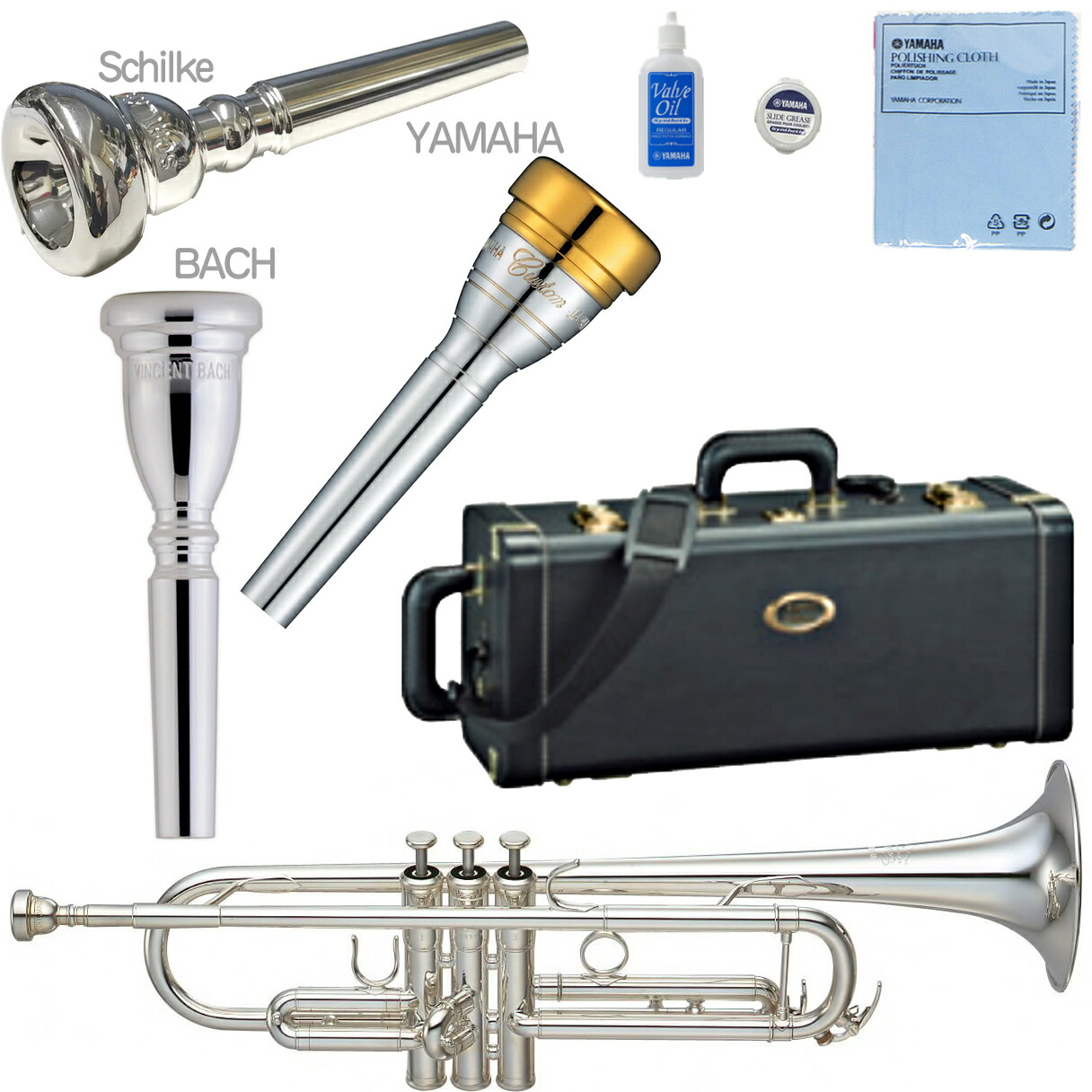 YAMAHA トランペット YTR-850 カスタムモデル　B♭管 美品 楽天市場】YAMAHA B♭トランペット カスタム YTR-850S 中学生の
