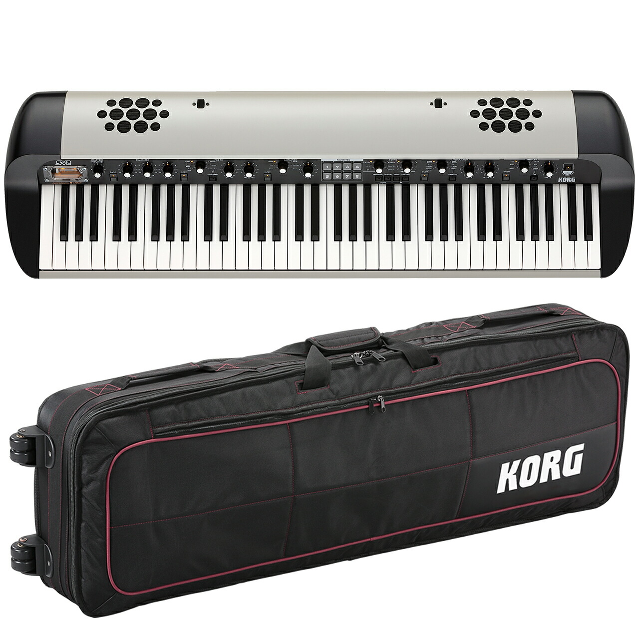 楽天市場】KORG コルグ / SV2-73S【純正ケース・スタンドセット