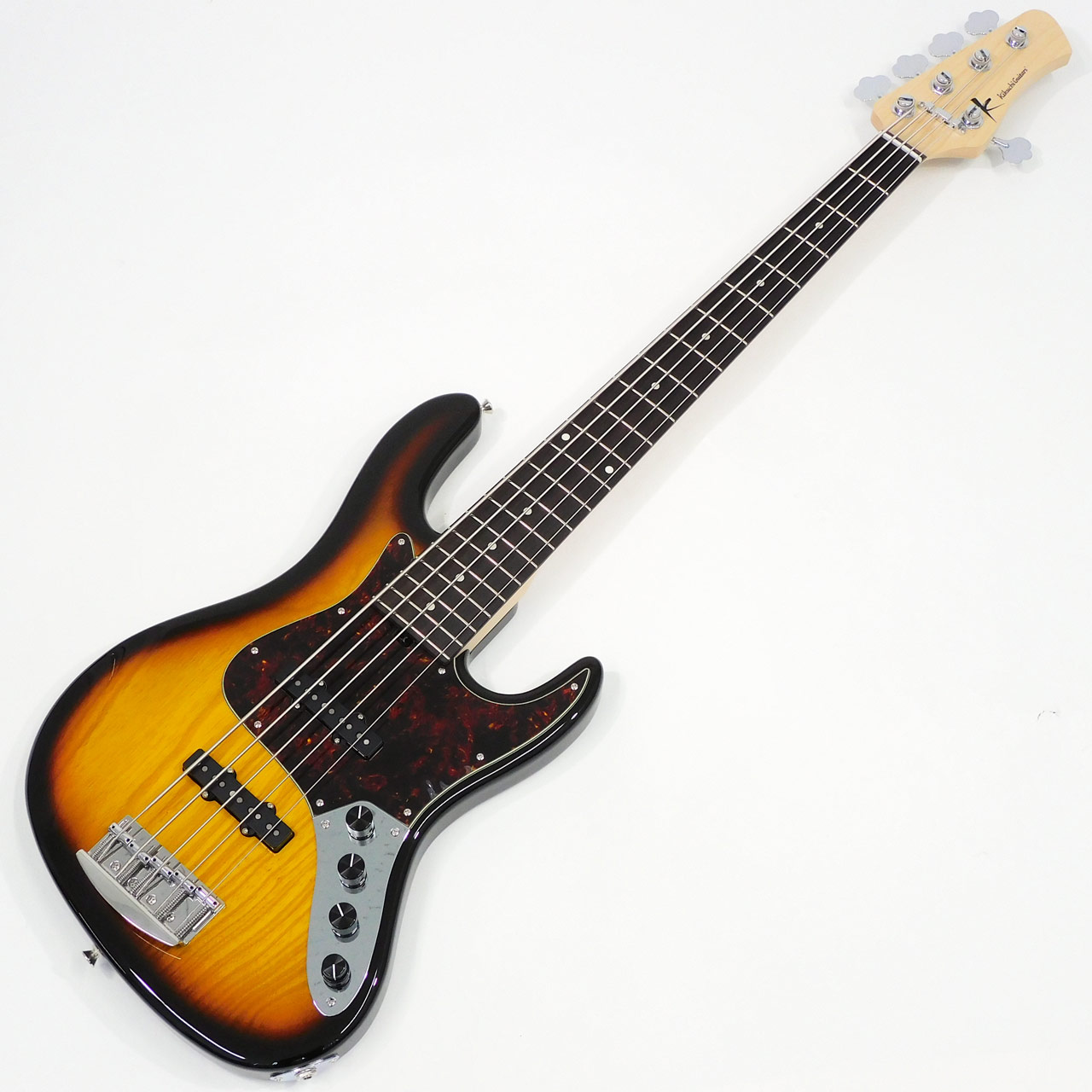 Kikuchi Guitars Hermes RV5 Tobacco Burst 国産 5弦ベース 菊池嘉幸氏