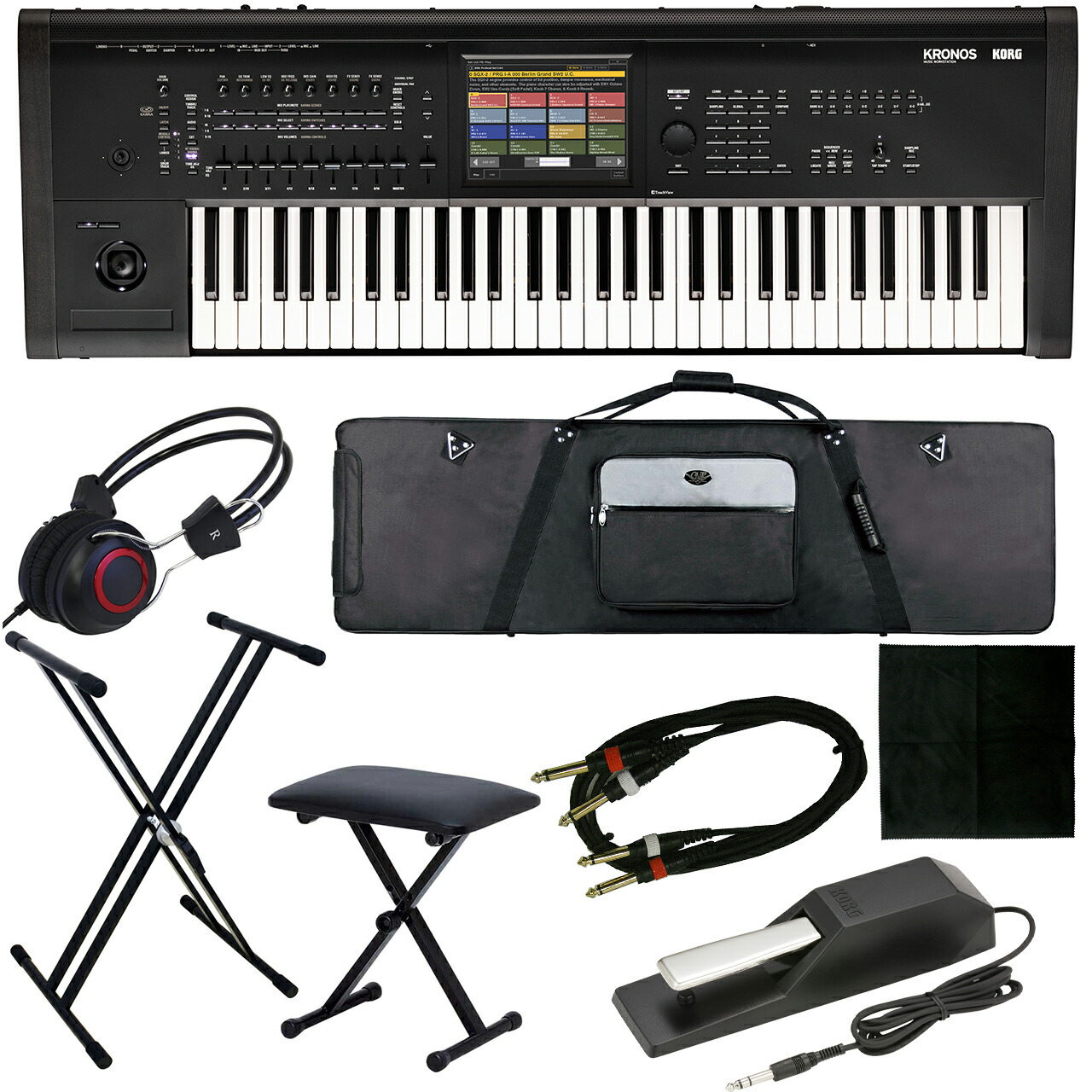 楽天市場】KORG コルグ KRONOS3-73 ケースセット 73鍵盤
