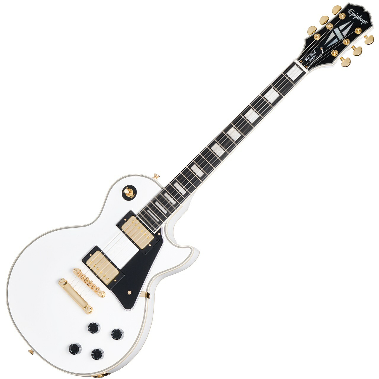 楽天市場】Epiphone エピフォン Les Paul Custom Ebony レスポール