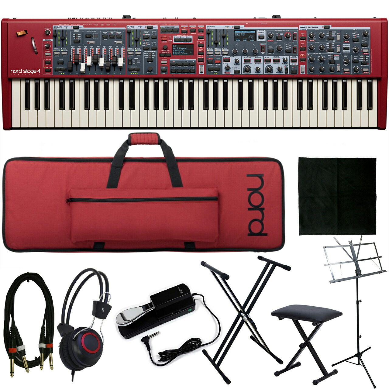 nord キーボードケース 88鍵 nord ノード / Nord Piano 5 88【専用ケースセット！】ノードピアノ88