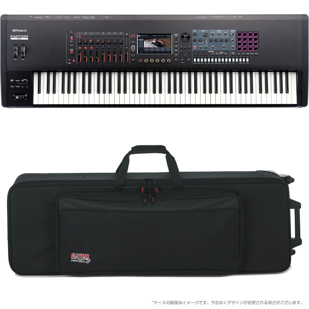 楽天市場】Roland ローランド FANTOM-6 EX ケースセット