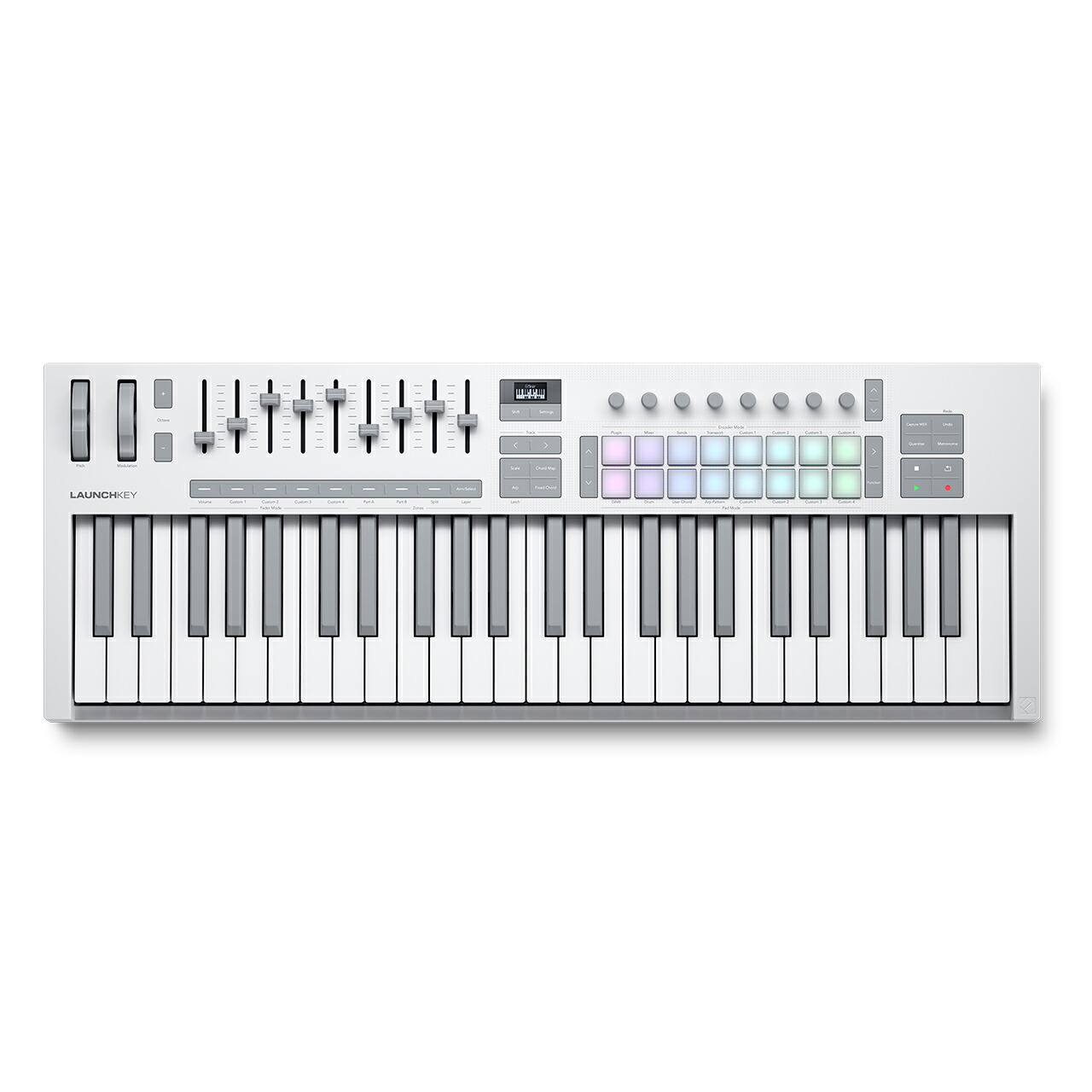 novation ノベイション Launchkey 49 MK4 White 49鍵 USB MIDIキーボード|ワタナベ楽器 SHOP
