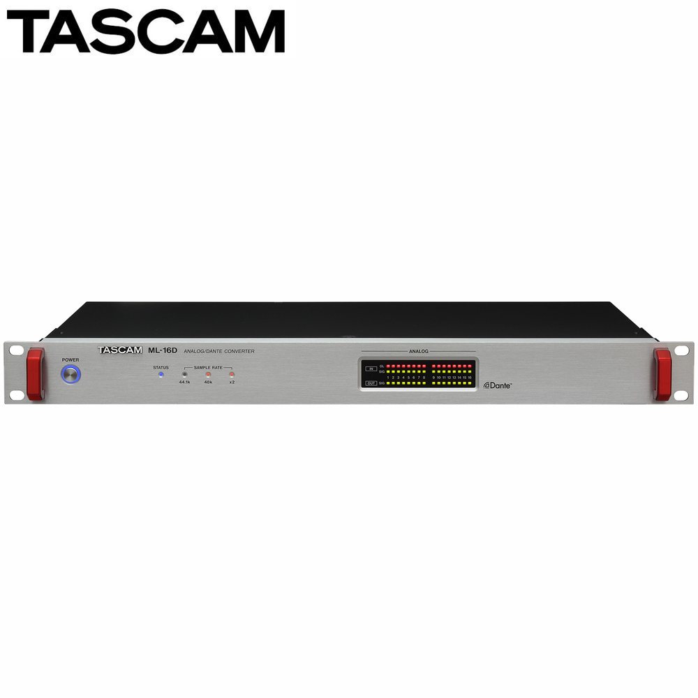 TASCAM タスカム ML-16D ◆ 16-CHANNEL アナログ/DANTEコンバーター【4月3日時点、在庫あり 】