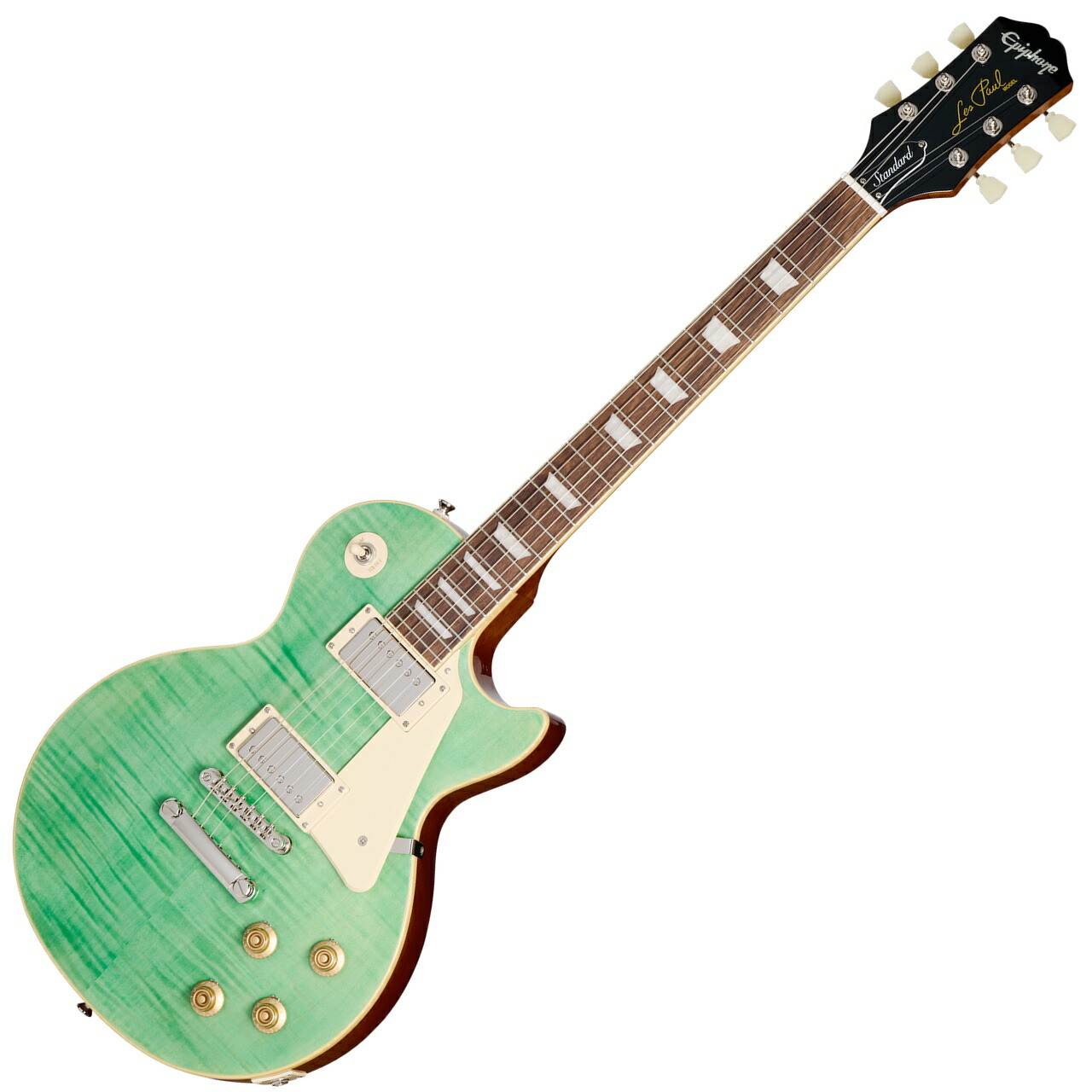 Epiphone Lespaul plain top エレキギター Epiphone Les Paul Standard 50s Figured Top Bourbon Burst