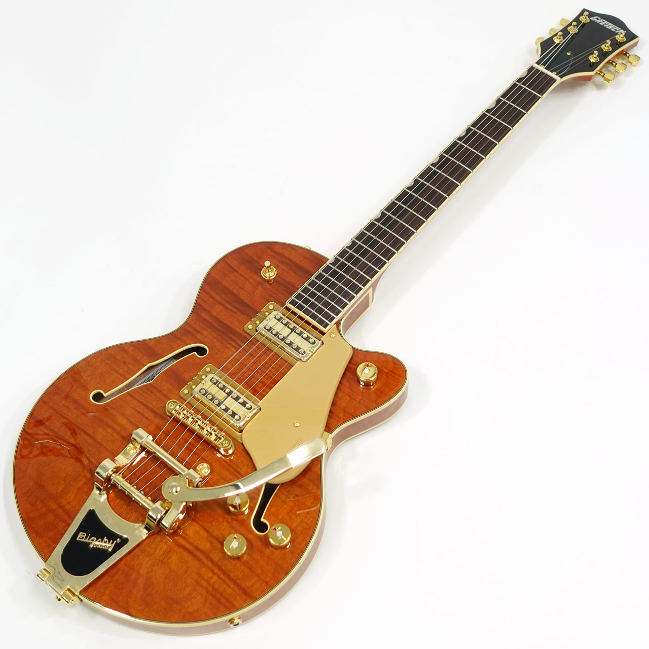 楽天市場】GRETSCH G5655T-QM Electromatic Center Block Jr. Single