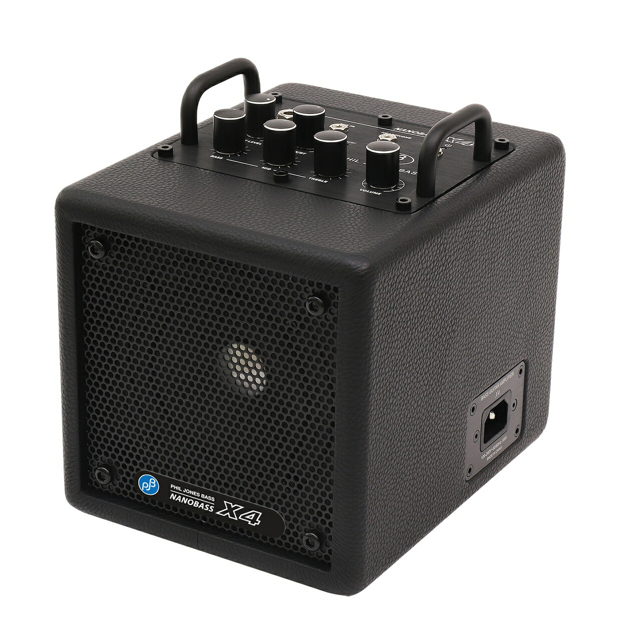Phil Jones Bass フィル ジョーンズ ベース NANOBASS X4 Black ベース コンボアンプ 正規輸入品 自宅 練習｜ワタナベ楽器　ＳＨＯＰ