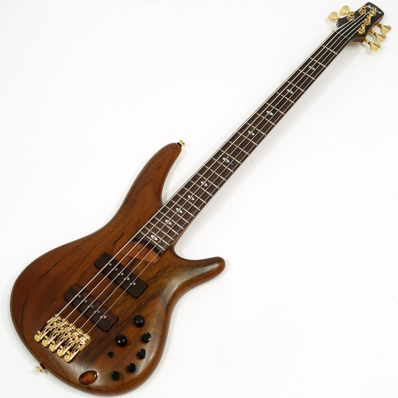 楽天市場】Ibanez IRON LABELシリーズ SRMS625EX-BKF 5弦ベース