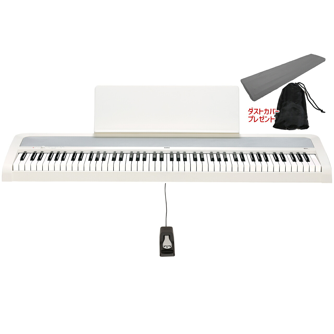 KORG コルグ B2+ WHITE 電子ピアノ ホワイト【［専用ダストカバープレゼント］［ID 114919］ 台数限定特価 】｜ワタナベ楽器　ＳＨＯＰ