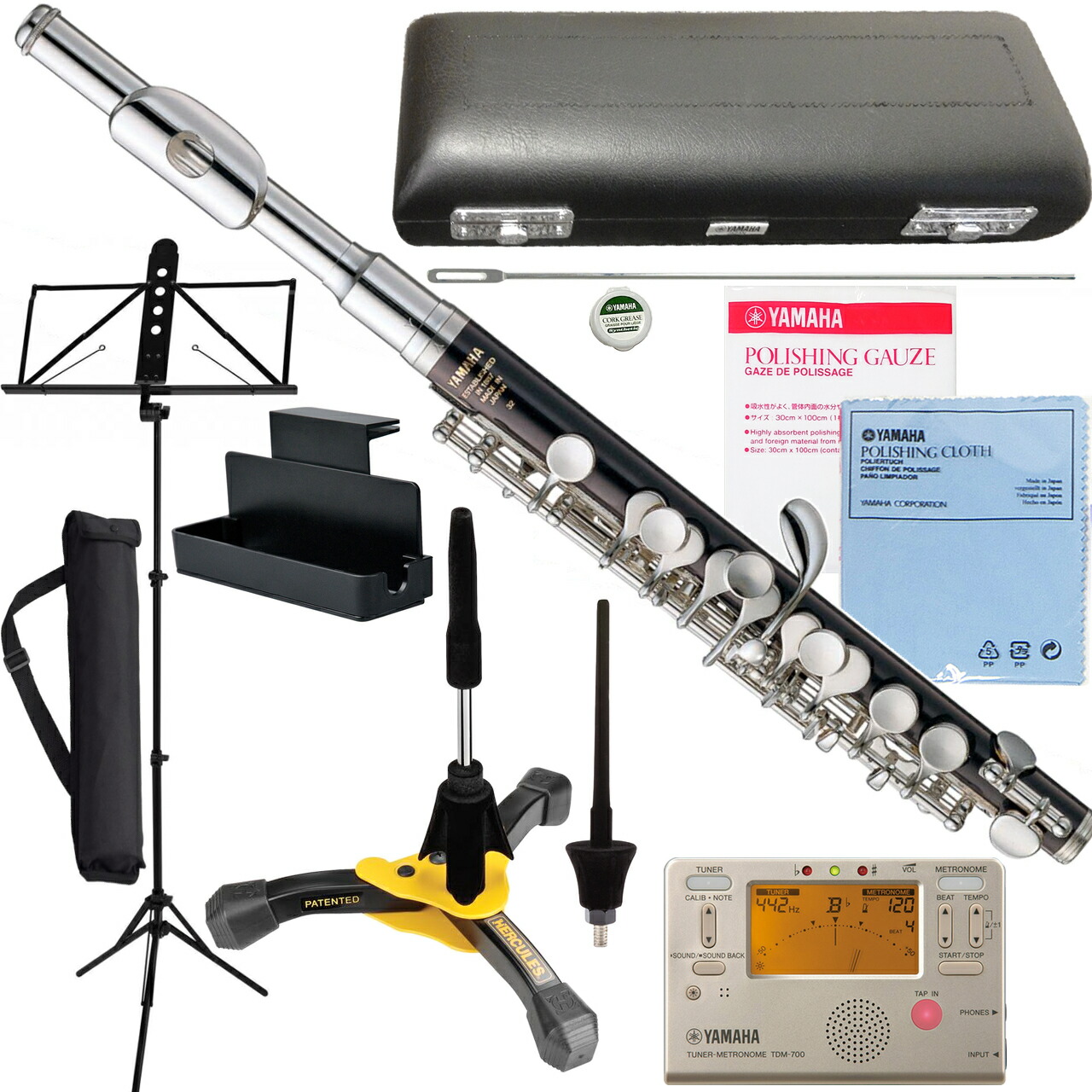 楽天市場】YAMAHA ヤマハ 5年保証対象 YPC-32 ピッコロ 樹脂製 管楽器