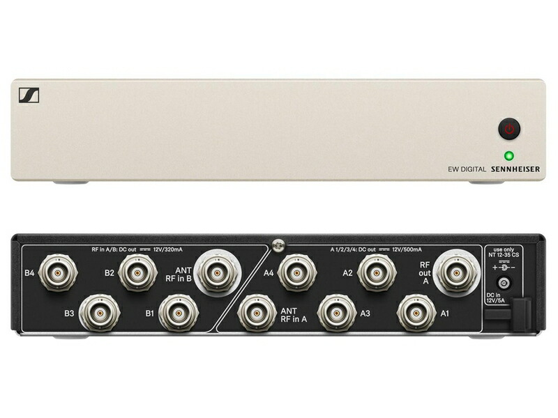 SENNHEISER ゼンハイザー EW-D ASA (Q-R-S) (470 - 694 MHz) ◆ アンテナスプリッター アクティブアンテナ分配器（1:4分配x2）