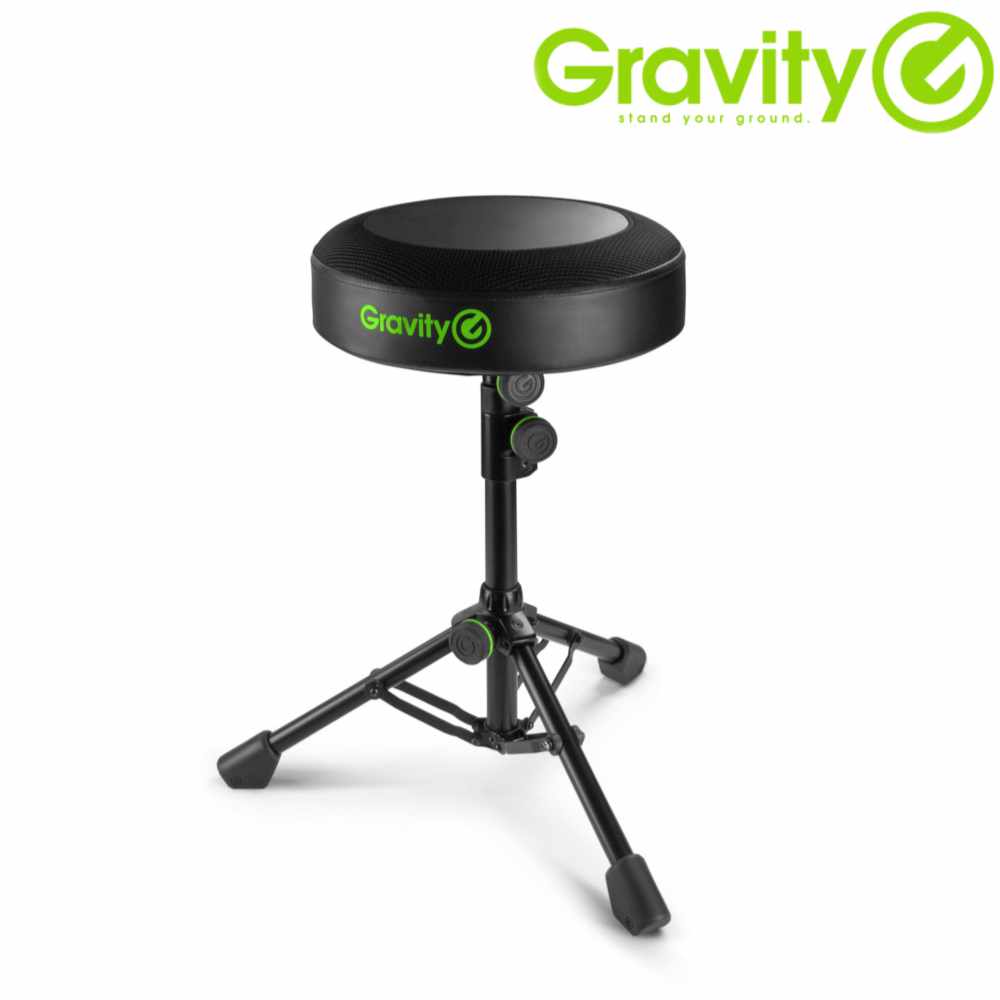 Gravity グラビティー GFDSEAT1 丸型ミュージシャン スツール 椅子 スローン イス ティンパニー 高い 調整可能【GFDSEAT1】【在庫有り 】