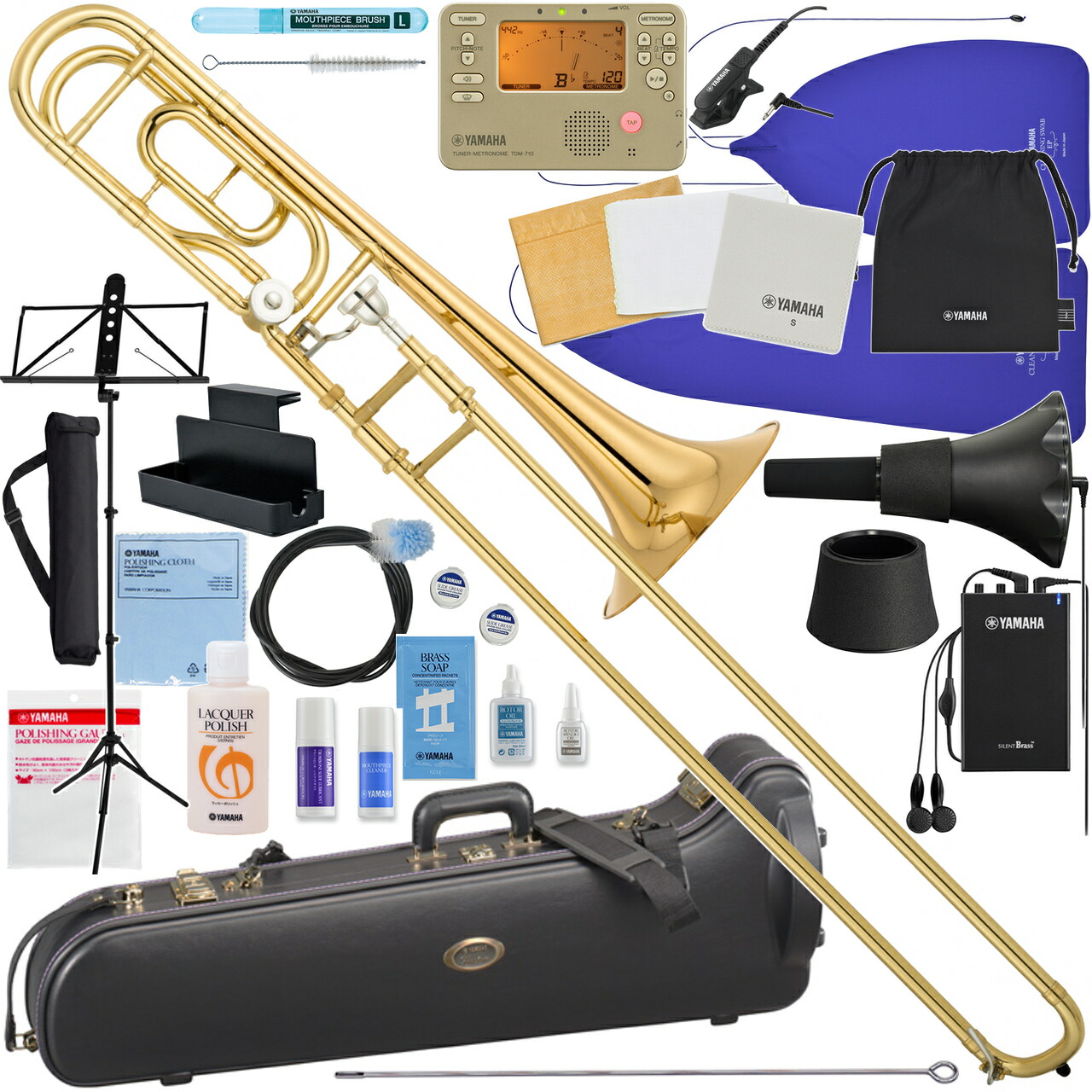 楽天市場】YAMAHA ヤマハ YSL-823GD デタッチャブル テナーバストロン