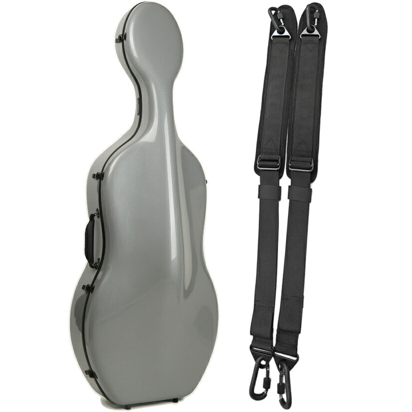 Carbon Mac カーボンマック CFC-3 チェロ ケース ライトグレー GRY ハードケース 4/4 リュック 水色 cello cases mint green 　北海道 沖縄 離島 代引き 同梱不可