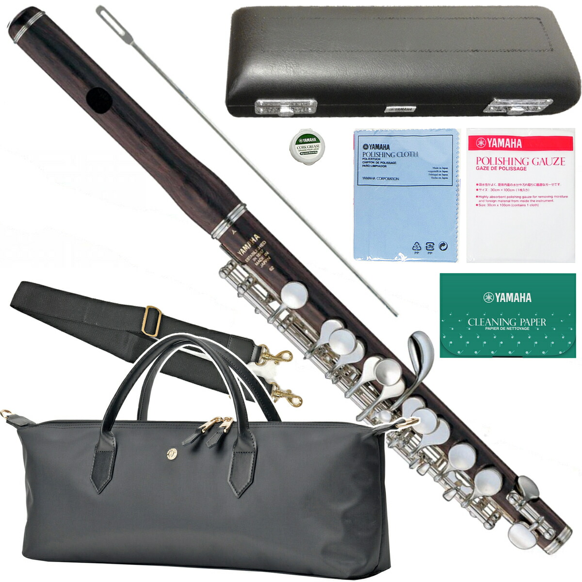 楽天市場】YAMAHA ヤマハ YPC-62R 木製 ピッコロ 日本製 波型形状 唄口