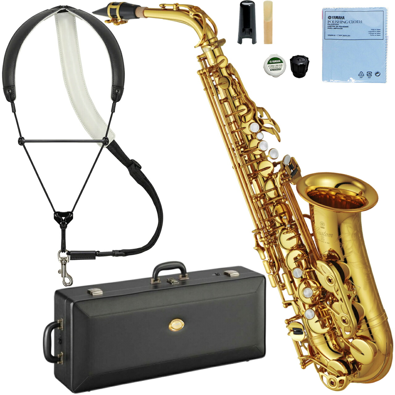 YAMAHA ヤマハ 5年保証サポート対象 YAS-82Z アルトサックス ラッカー カスタムZ breathtaking セットE 以下対応不可 北海道 沖縄 離島 代引き
