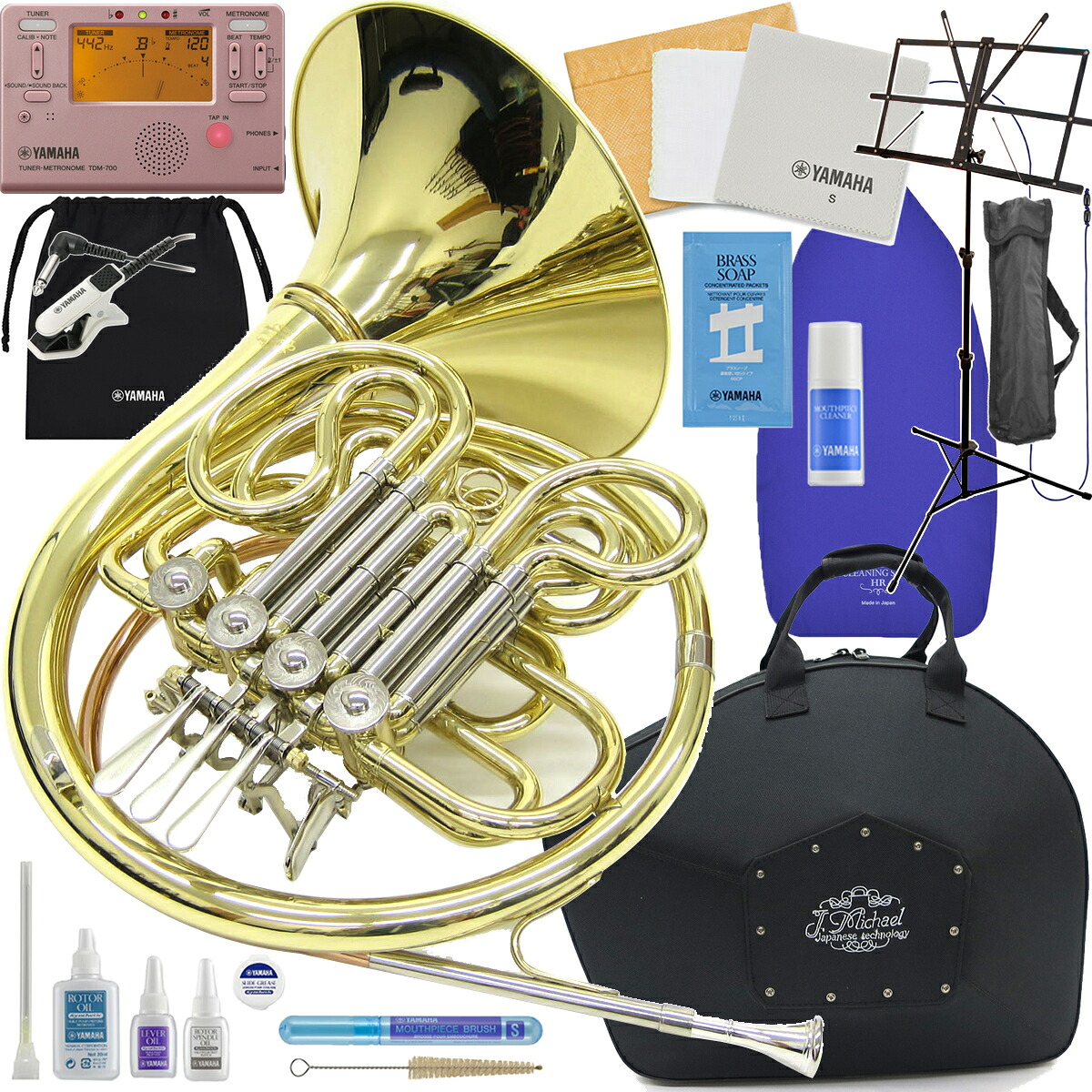 楽天市場】J.Michael FH-850 フレンチホルン セット【メーカー3年