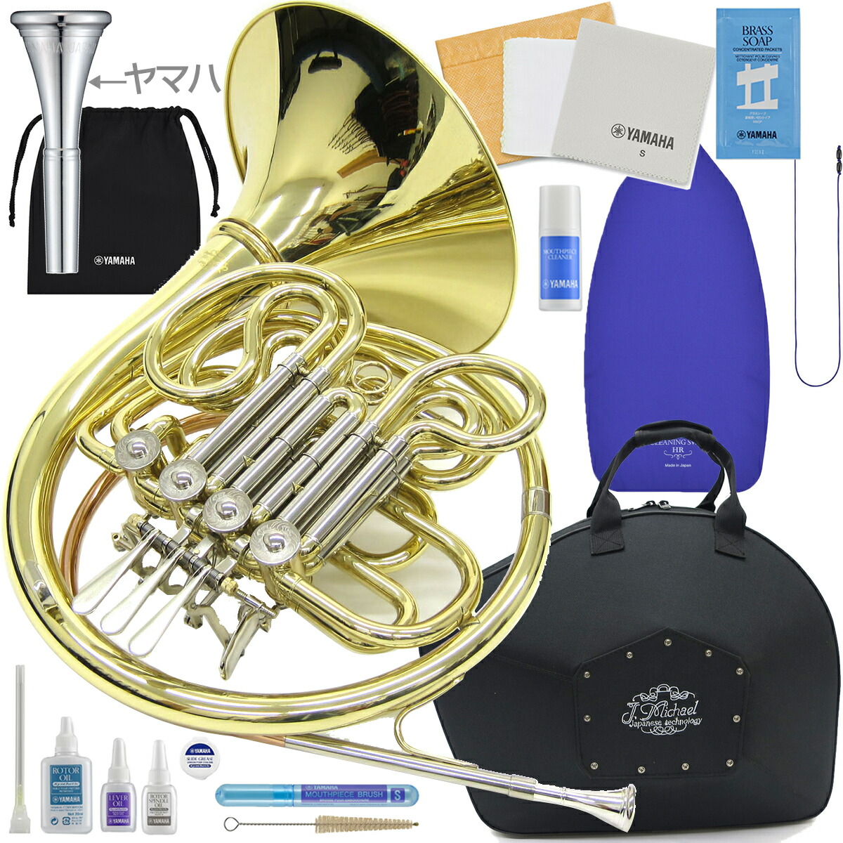 楽天市場】J.Michael FH-850 フレンチホルン セット【メーカー3年